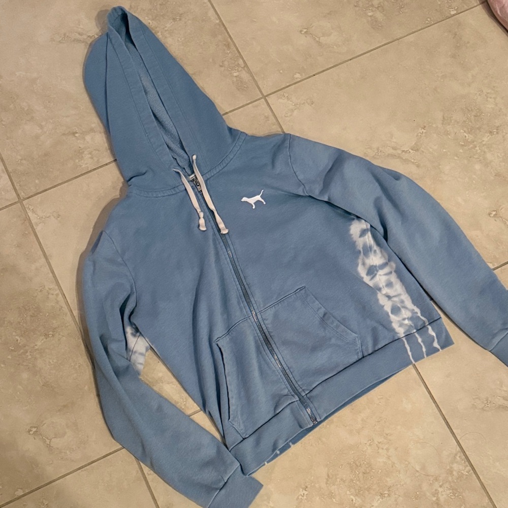 PINK Victoria's Secret Blue Hoodie